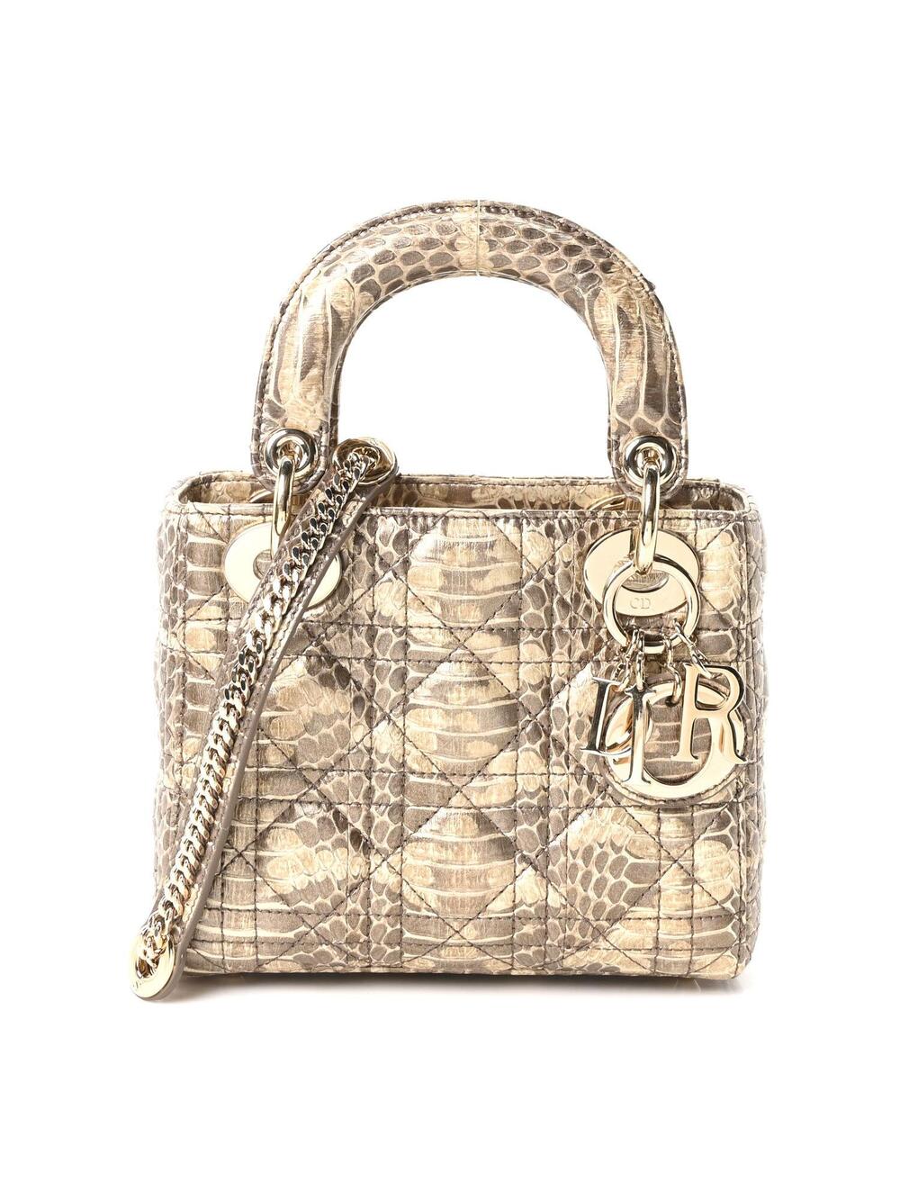 Christian Dior Metallic Snakeskin #281501C44B